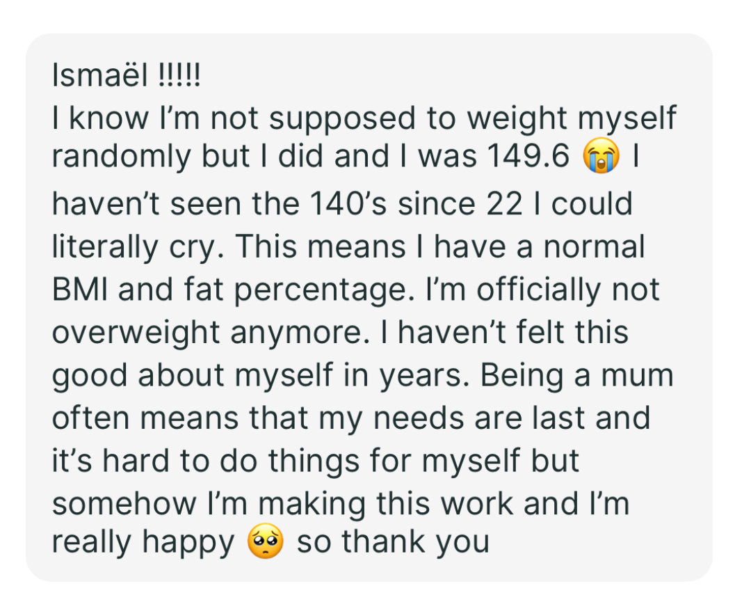 Client testimonial