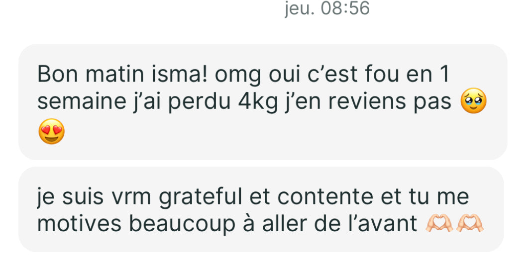 Client testimonial