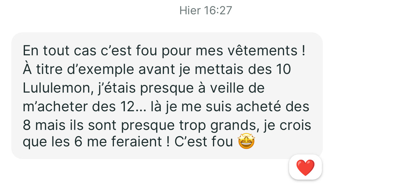 Client testimonial